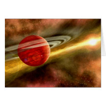 Birth of Saturn Greeting Card