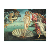 Birth of Venus, 1485 Post Card