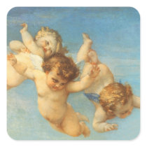 Birth of Venus, Angels detail by Cabanel Stickers