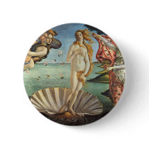 Birth of Venus by Sandro Botticelli Pinback Buttons