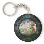 Birth of Venus Motif keychains