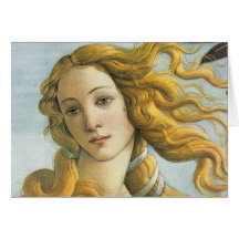 Birth of Venus Renaissance Fine Vintage Greeting Card