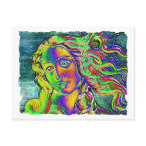 Birth of Venus Rough Edge Postcards