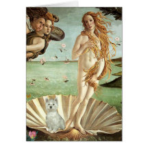 Birth of Venus - Westie (S) Cards