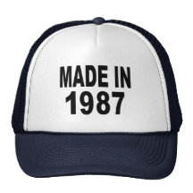 Birthday 1987 hat