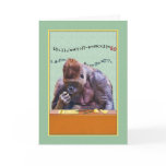 Birthday, 60th, Gorilla at Desk