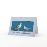 Birthday, 62nd, Gull and Tern and Birds