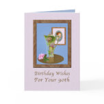 Birthday, 90th, Still Life with Pitcher and Rose Cards