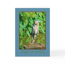 Birthday, 98th, Great Blue Heron