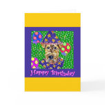 Birthday Airedale Greeting Cards