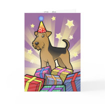 Birthday Airedale Terrier / Welsh Terrier
