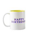 Birthday Anagrams mug