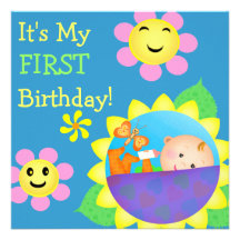 Birthday Baby Custom Invitation