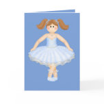 Birthday Ballerina Greeting Card