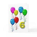 birthday balloons 06 years