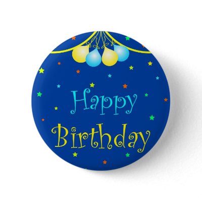 Birthday balloons pins by cycreation