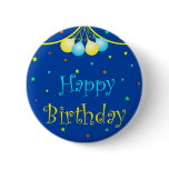 Birthday balloons buttons
