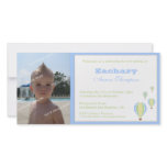 Birthday Balloons Party Invitation Photo Greeting Card