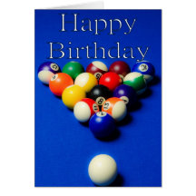 Birthday Balls Greeting Cards