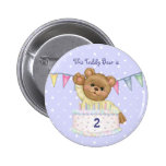 Birthday Bear Boy - Third - Customise Date Pins