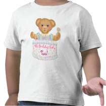 Birthday Bear Girl - Second Birthday