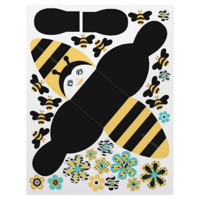 Birthday Bee Party Favour Box by LetsCelebrateDesigns