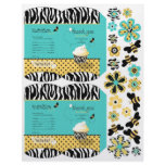 Birthday Bee Party Favour Mini Puff Box flyers