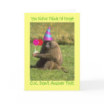 Birthday Belated Card