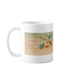 Birthday Bluebirds Vintage Postcard Coffee Mugs