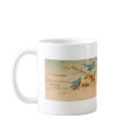 Birthday Bluebirds Vintage Postcard mugs