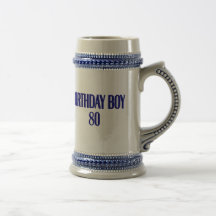 Birthday Boy 80 Coffee Mug