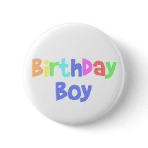 Birthday Boy Button