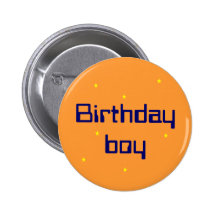 Birthday Boy Button