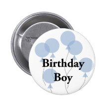 Birthday Boy Button