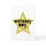 Birthday Boy cards