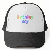 Birthday Boy Mesh Hats