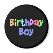 Birthday Boy Magnets