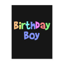 Birthday Boy Postcard