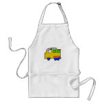 Birthday Boy Train Art aprons