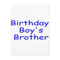 Birthday Boy's Brother