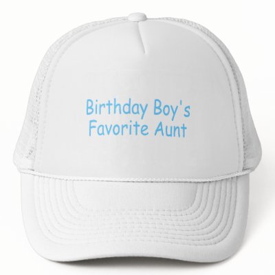 Birthday Boy's Favourite Aunt by CelebrationZazzle