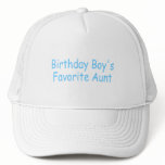 Birthday Boy's Favourite Aunt hats