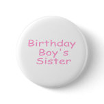 Birthday Boy's Sister