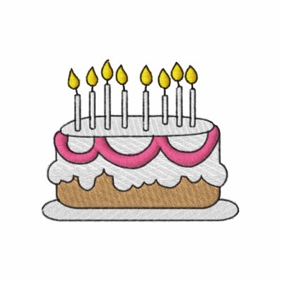 Birthday Cake Polo Shirt by ZazzleEmbroidery