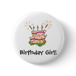 Birthday Cake Fun buttons