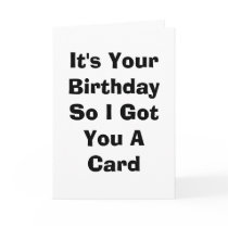Birthday Card