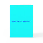 Birthday cards