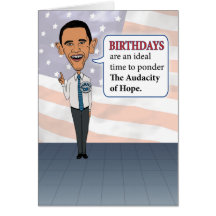 Birthday Card - Audacity of Hope