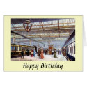 Birthday Card - Euston Station, London