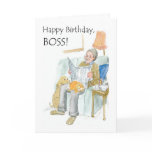 Birthday Card for a Boss
